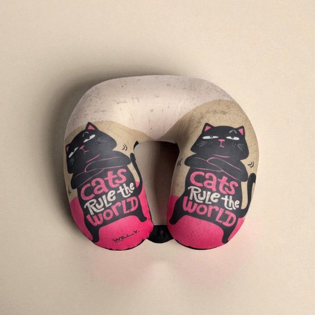 CUSCINO COLLO VIAGGIO CAT - Willy Be Smart