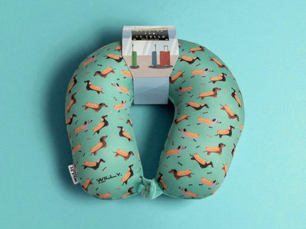 CUSCINO COLLO VIAGGIO HOTDOG - Willy Be Smart