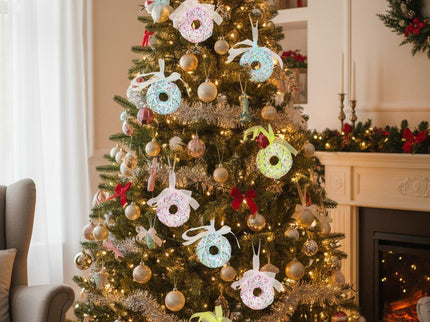 DEC. ALBERO DOUGHNUT XMAS - Willy Be Smart