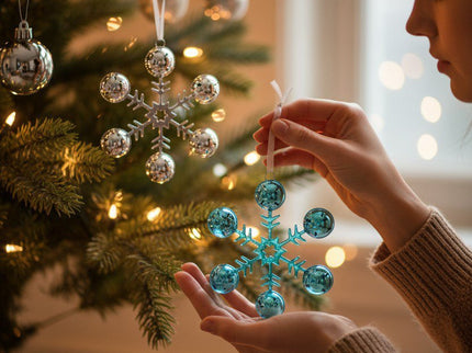 DEC. ALBERO SNOWFLAKE XMAS - Willy Be Smart