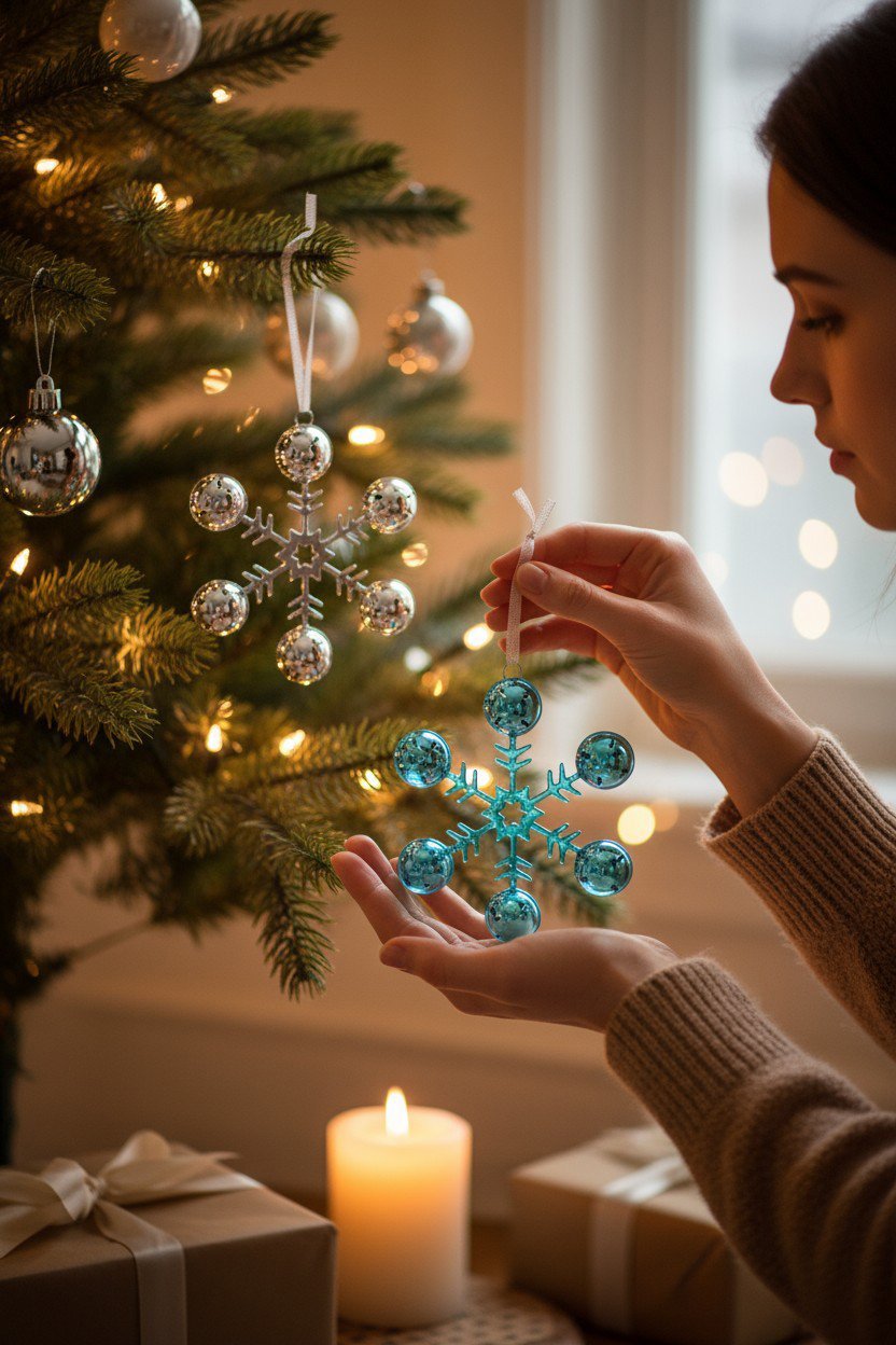 DEC. ALBERO SNOWFLAKE XMAS - Willy Be Smart