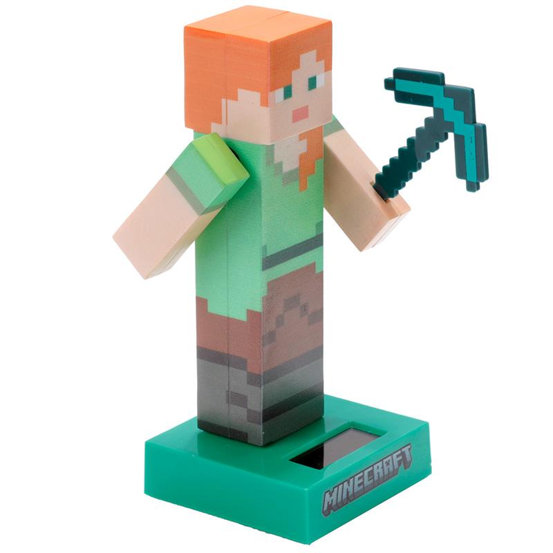 DECORAZIONE AD ENERGIA SOLARE ALEX MINECRAFT - Willy Be Smart