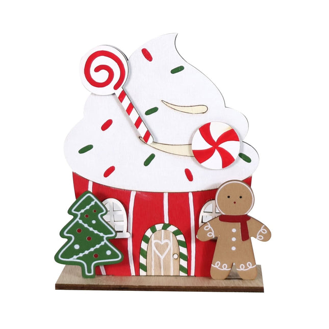 DECORAZIONE CANDY CUPCAKE XMAS - Willy Be Smart