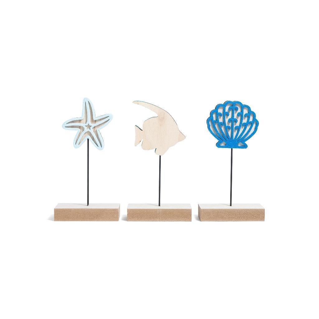 DECORAZIONE MARINA IN LEGNO DESIGN - Willy Be Smart