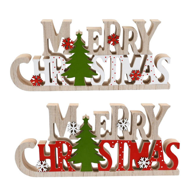 DECORAZIONE MERRY CHRISTMAS XMAS - Willy Be Smart