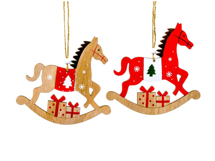 DECORAZIONE PER ALBERO CAVALLINO DONDOLO XMAS - Willy Be Smart