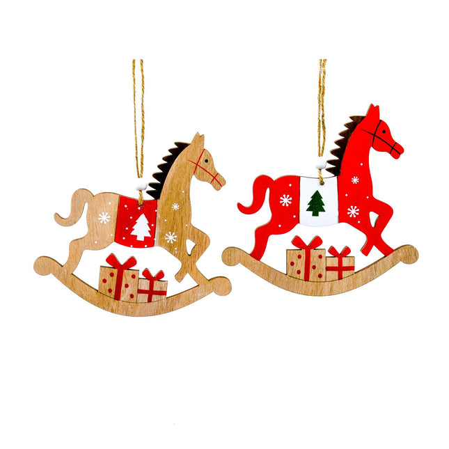 DECORAZIONE PER ALBERO CAVALLINO DONDOLO XMAS - Willy Be Smart