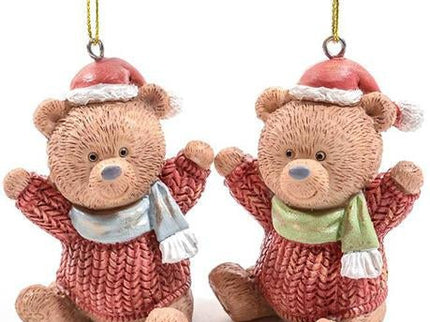 DECORAZIONE PER ALBERO TEDDY BEAR XMAS - Willy Be Smart