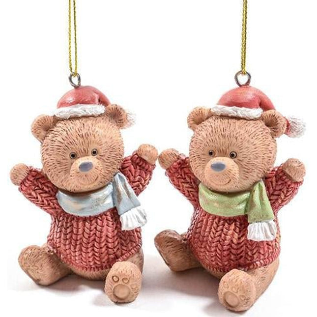 DECORAZIONE PER ALBERO TEDDY BEAR XMAS - Willy Be Smart