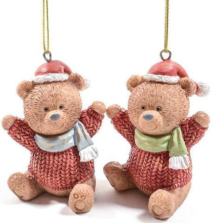 DECORAZIONE PER ALBERO TEDDY BEAR XMAS - Willy Be Smart