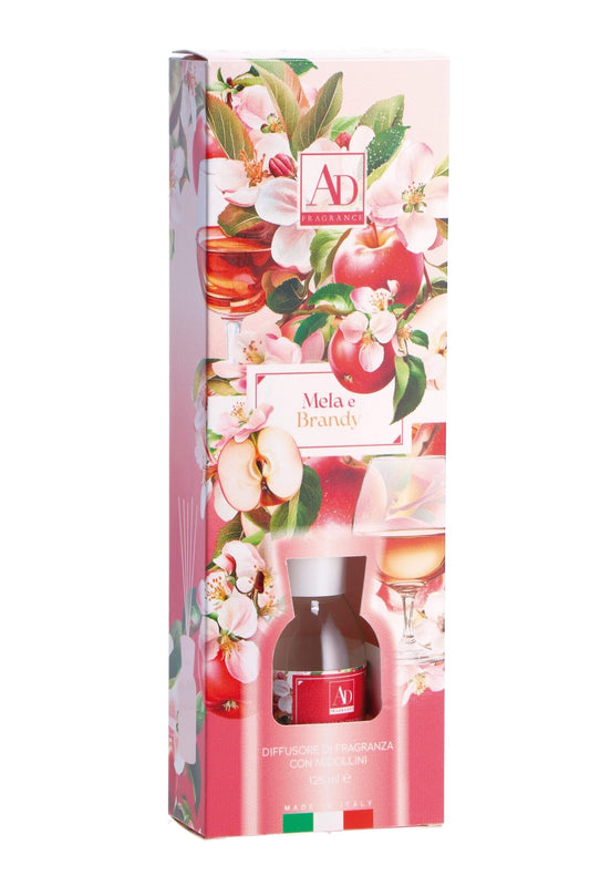 DIFFUSORE FRAGRANZA 125 ML MELA E BRANDY - Willy Be Smart