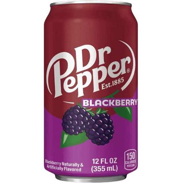 DR.PEPPER BLACKBERRY 355ML - Willy Be Smart
