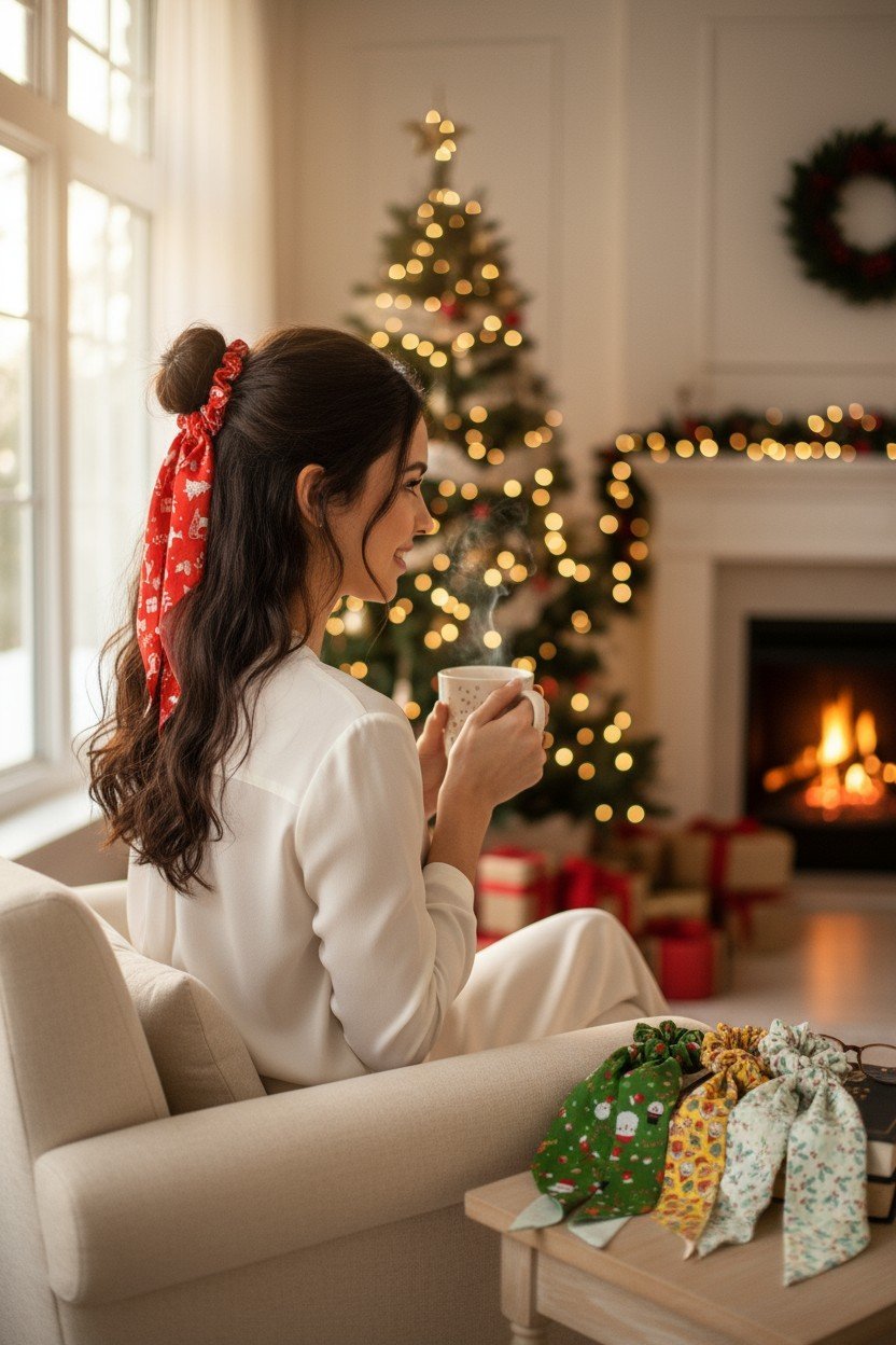 ELASTICO PER CAPELLI XMAS - Willy Be Smart