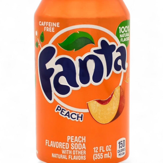 FANTA PEACH 355ML - Willy Be Smart