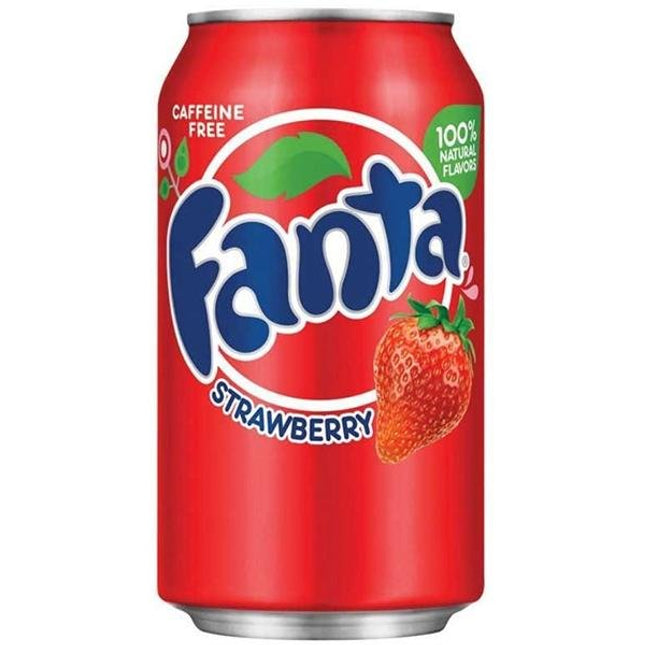 FANTA STRAWBERRY 355ML - Willy Be Smart
