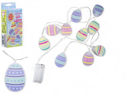 FILO LED 10 LUCI UOVA DI PASCQUA - Willy Be Smart