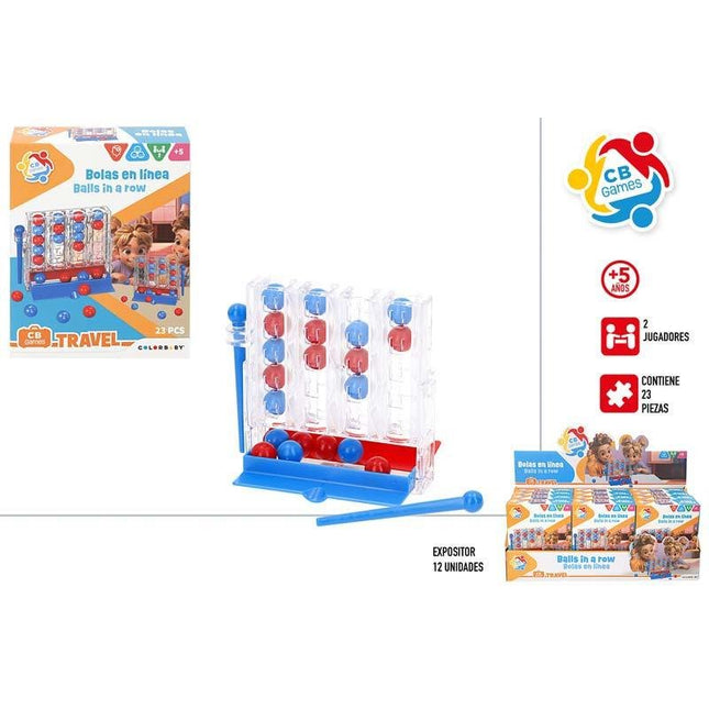 GIOCO SFERE IN LINEA - Willy Be Smart