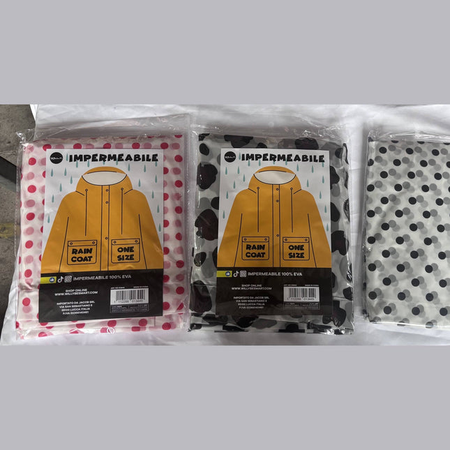 IMPERMEABILE POIS ONE SIZE - Willy Be Smart