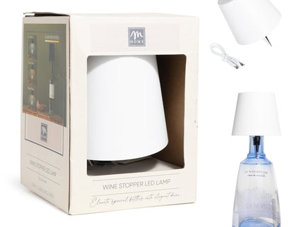 LAMPADA DIMERABILE PER BOTTIGLIA A TOCCO BIANCA - Willy Be Smart