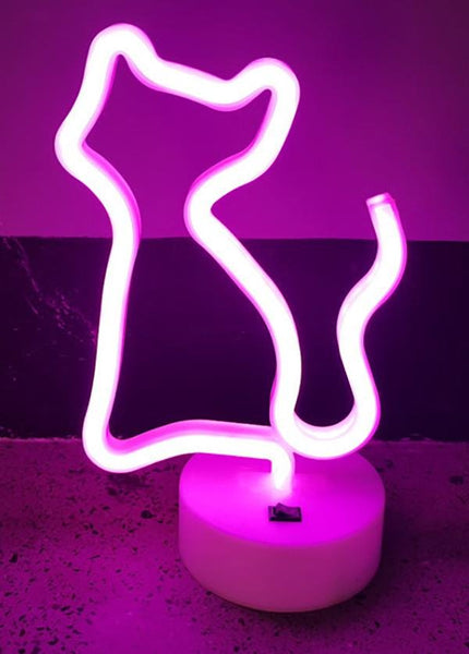 LAMPADA NEON CAT - Willy Be Smart