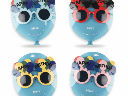 MASCHERA PARTY HAPPY BIRTHDAY - Willy Be Smart