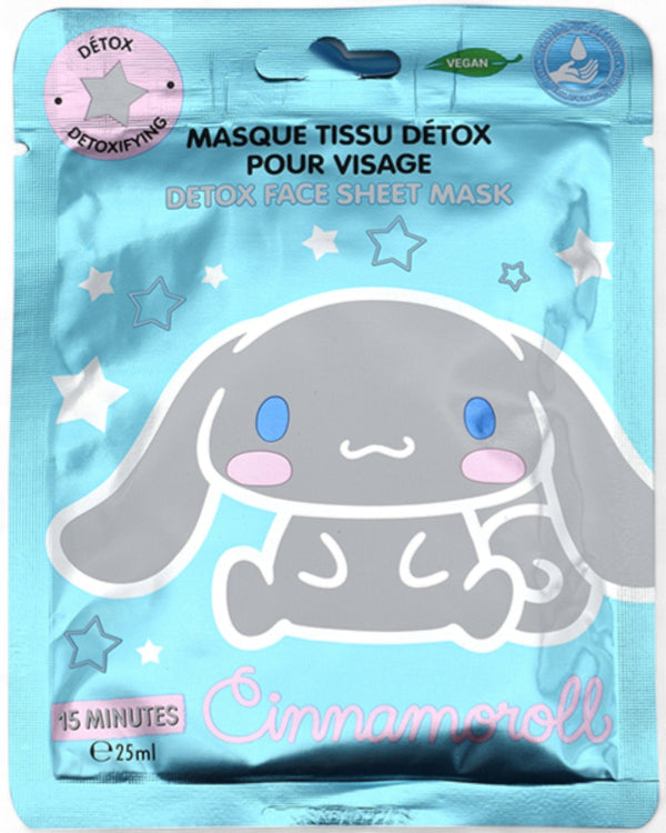 MASCHERA PER VISO CINNAMON ROLL DETOX CINNAMOROLL - Willy Be Smart