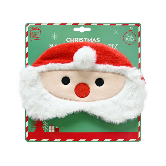 MASCHERINA OCCHI SANTA XMAS - Willy Be Smart