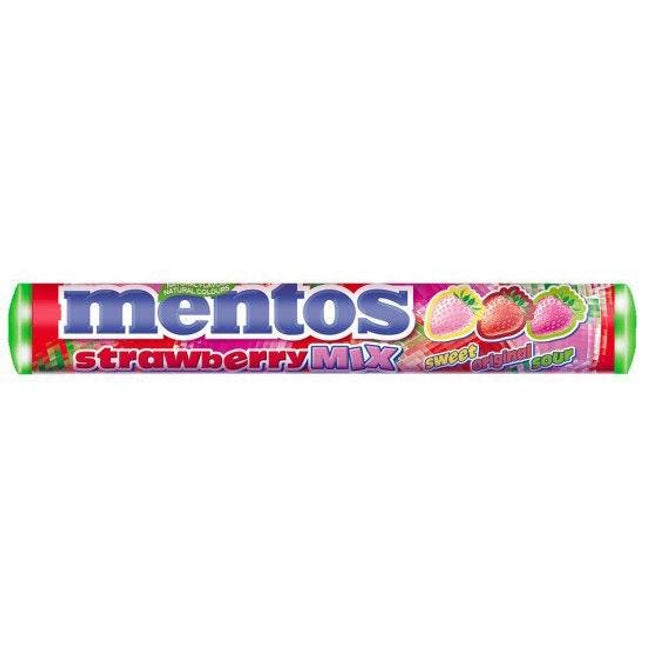 MENTOS STRAWBERRY 37,5 GR. - Willy Be Smart