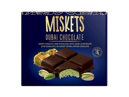 MISKETS DUBAI CIOCCOLATA SCURA 100 GR. - Willy Be Smart
