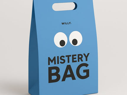 MISTERY BAG SMALL BLUE - Willy Be Smart