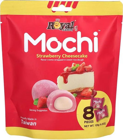 MOCHI STRAWBERRY CHEESE CAKE 120 GR. - Willy Be Smart