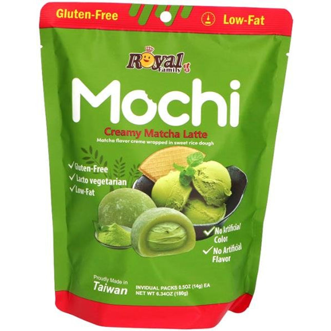 MOCHI VANILLA CREAMY MATCHA LATTE 180G - Willy Be Smart