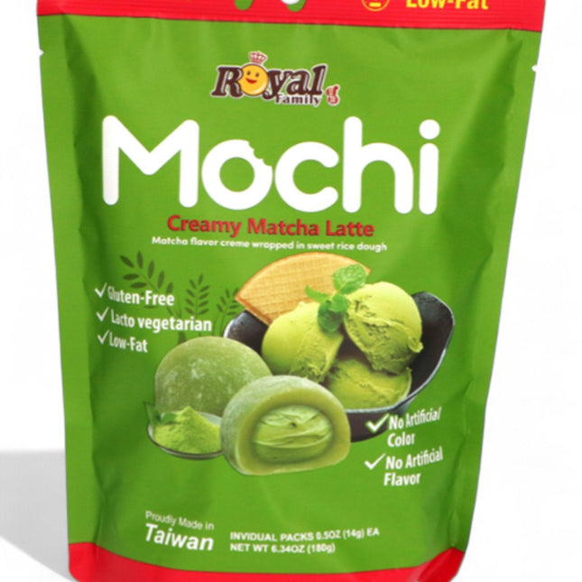 MOCHI VANILLA CREAMY MATCHA LATTE 180G - Willy Be Smart
