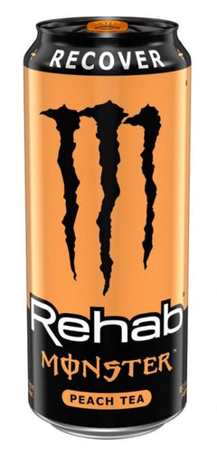 MONSTER RECOVER PEACH TEA 473 ML. REHAB