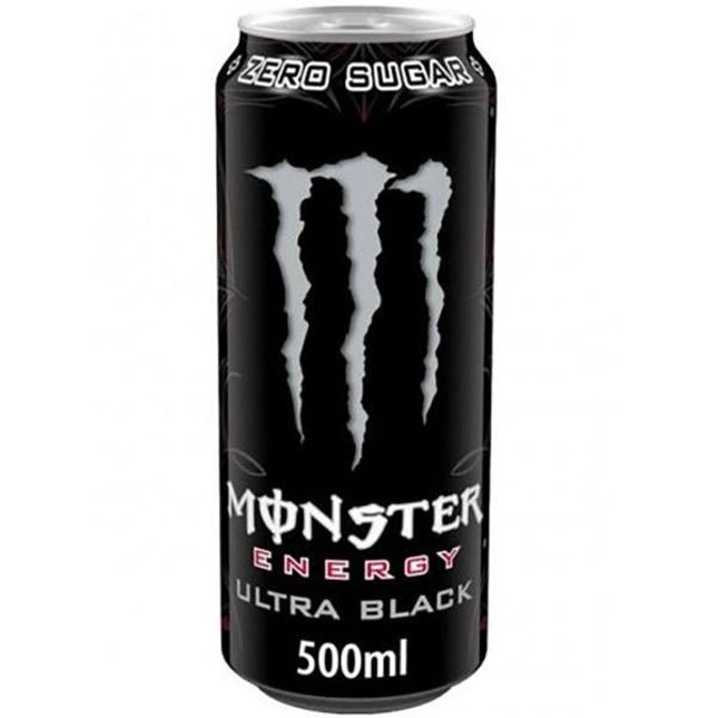 MONSTER ULTRA BLACK 500ML - Willy Be Smart