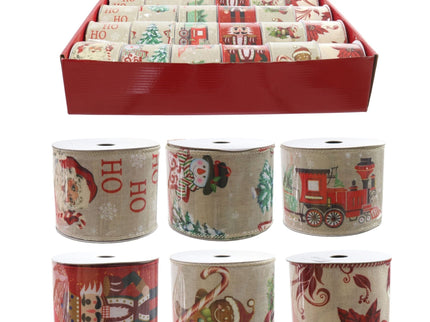 NASTRO PER REGALI XMAS 2,7M - Willy Be Smart