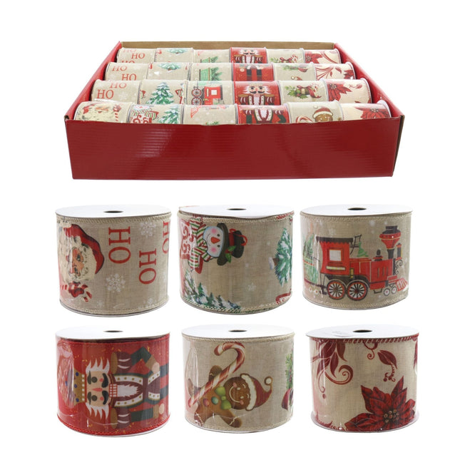 NASTRO PER REGALI XMAS 2,7M - Willy Be Smart