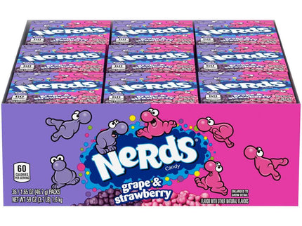 NERDS GRAPE AND STRAWBERRY - Willy Be Smart