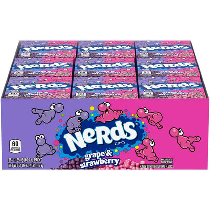 NERDS GRAPE AND STRAWBERRY - Willy Be Smart