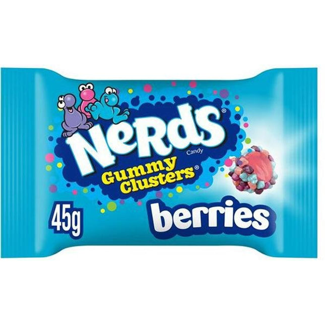 NERDS GUMMY CLUSTER BERRY 45GR. - Willy Be Smart