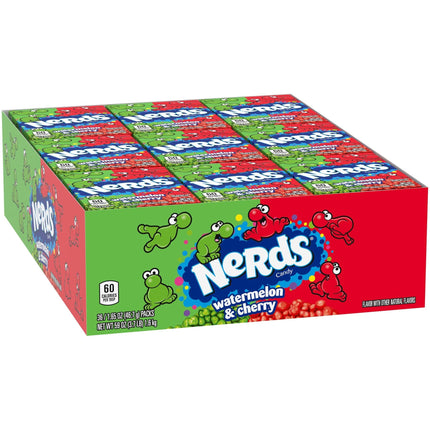 NERDS WILD CHERRY WATERMELON - Willy Be Smart