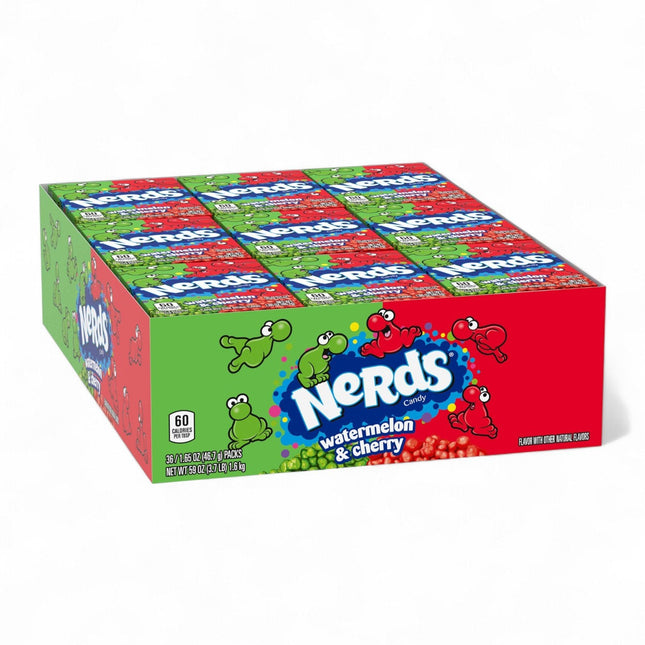 NERDS WILD CHERRY WATERMELON - Willy Be Smart