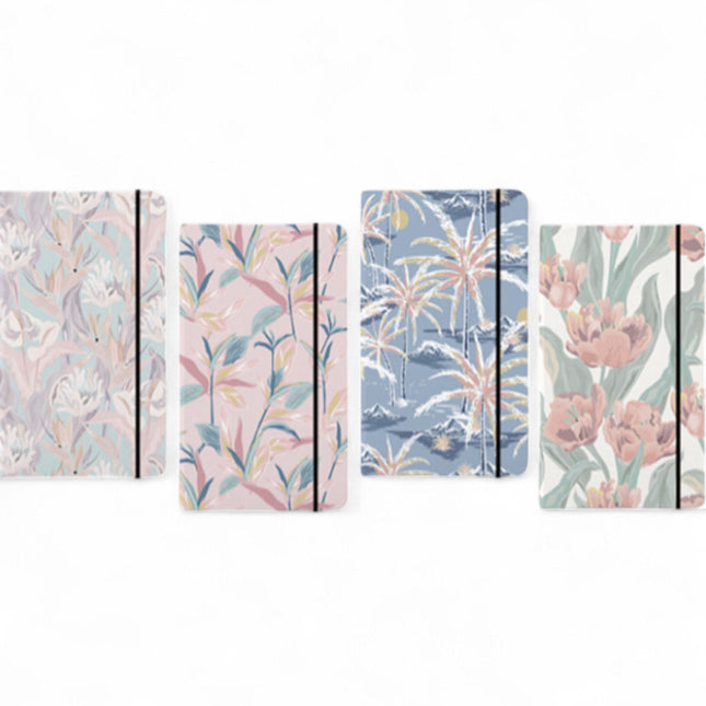 NOTEBOOK A5 CON LACCIO LEAVES - Willy Be Smart