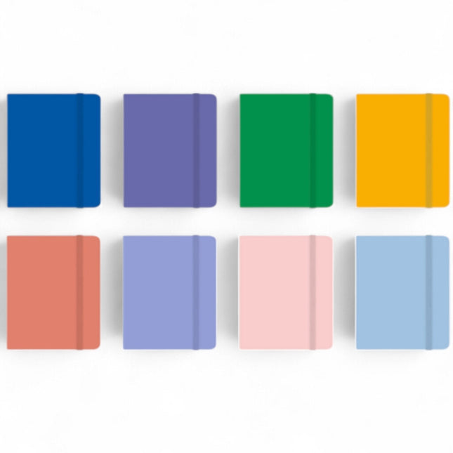 NOTEBOOK A5 CON LACCIO TINTA UNITA - Willy Be Smart