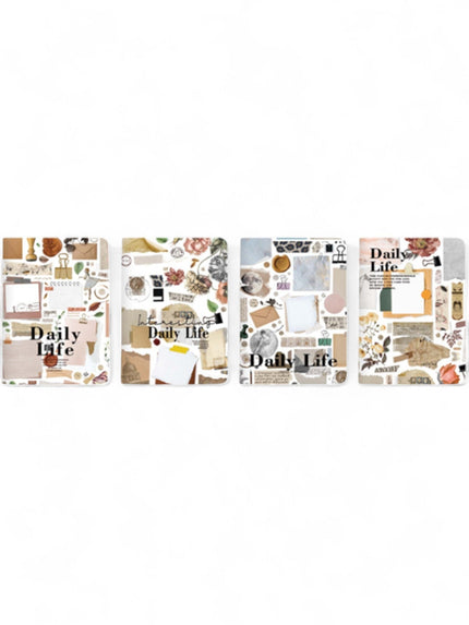 NOTEBOOK A5 DECOUPAGE - Willy Be Smart