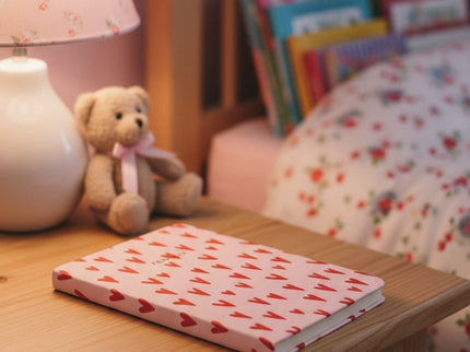 NOTEBOOK A5 HEARTS - Willy Be Smart