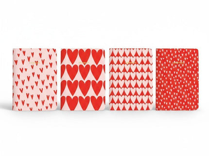 NOTEBOOK A5 HEARTS - Willy Be Smart