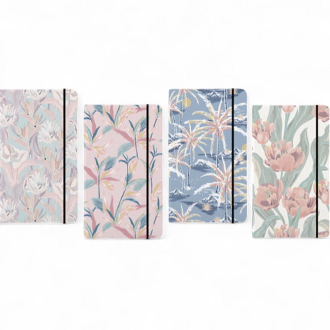 NOTEBOOK A6 CON LACCIO LEAVES - Willy Be Smart