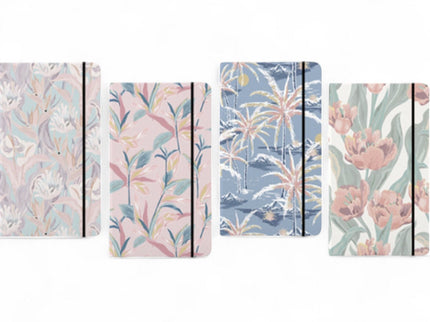 NOTEBOOK A6 CON LACCIO LEAVES - Willy Be Smart