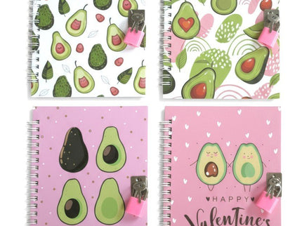 NOTEBOOK AVOCADO CON LUCCHETTO - Willy Be Smart
